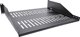InLine InLine® 19" shelf, 400mm 20kg, 2U, RAL 9005 black