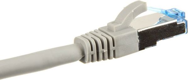 InLine Καλώδιο Δικτύου Patch Cat.6A S/FTP, 500MHz, Halogen-Free, Γκρι, 7.5m
