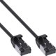 InLine Patch Cable Slim, Cat.8.1, U/FTP, TPE Halogen-Free, 2m, Μαύρο