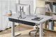 InLine InLine® Storage net with hook-and-loop straps, for under-table mounting, black