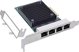 InLine® Quad Gigabit Netzwerkkarte, 4x RJ45 2,5Gb/s, PCIe x4, inkl. low profile