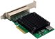 InLine® Quad Gigabit Netzwerkkarte, 4x RJ45 2,5Gb/s, PCIe x4, inkl. low profile