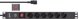 InLine InLine® 19" Socket strip, 6-way protective contact, C14 connection, overload protection, switch, 2m, black