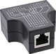 InLine Cat.5e STP T-Adapter, Διπλός Αντάπτορας Δικτύου RJ45 (Port-Doppler), 1x Θηλυκό σε 2x Θηλυκά