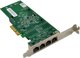 InLine® Quad Gigabit Netzwerkkarte, 4x RJ45 1 Gb/s, PCIe x4