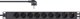 InLine 19" Socket strip, 9-way protective contact, without switch, 2m, black
