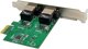 InLine® Dual Gigabit Netzwerkkarte, 2x RJ45 1Gb/s, PCIe x1, inkl. LP Slotblech