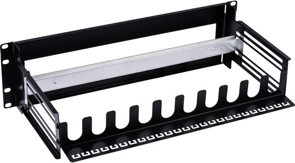 InLine InLine® 19" circuit breaker strip 3U, with depth-adjustable top-hat rail