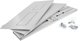 InLine InLine® 19" foldable rack, 2U, 24-40cm depth, with cover, grey