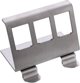InLine® Keystone SNAP-In Metall-Modulhalter, 3-fach für Hutschiene