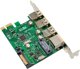 InLine® Combokarte Gigabit Netzwerk und USB 3.2 Gen.1, 1x RJ45, 3x USB-A