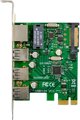 InLine® Combokarte Gigabit Netzwerk und USB 3.2 Gen.1, 1x RJ45, 3x USB-A
