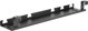 InLine InLine® Cable guide/shelf for under-table mounting, black