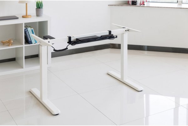 InLine InLine® Cable guide/shelf for under-table mounting, black