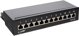 InLine InLine® Patch Panel Cat.6A table / wall assembly 12 Port black RAL9005