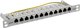 InLine InLine® 10" Patch panel Cat.6A 0.5U 12-port, light grey, RAL7035