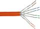 InLine Καλώδιο Εγκατάστασης S/FTP Cat.7a, 1200MHz, LSOH, 23AWG, Πορτοκαλί, 500m (77500I)