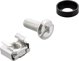 InLine InLine® 19" cable management panel, 5 plastic brackets removable, RAL 9005, black