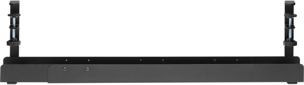 InLine Universal Ράγα Οδήγησης Καλωδίων, 3 Επιπέδων 80/100/120 cm, για Στερέωση κάτω από Γραφείο, με Βιδωτούς Σφιγκτήρες, Μαύρη