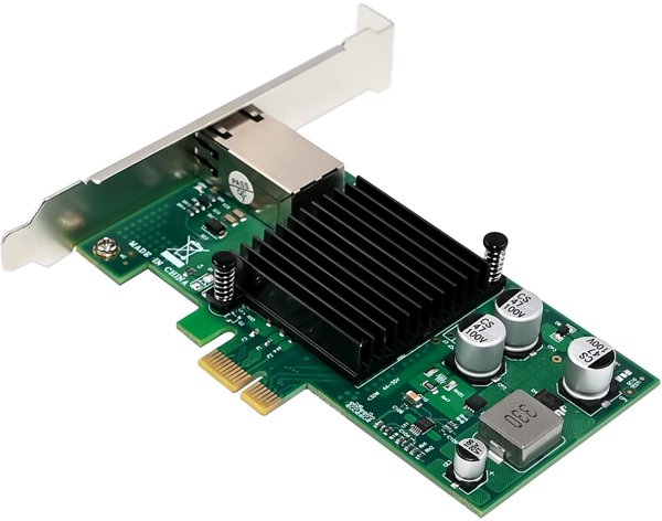 InLine® Gigabit Netzwerkkarte, 1x RJ45 1 Gb/s, PCIe x1, PoE+