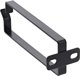 InLine InLine® Cable bracket, metal, 40x129mm black