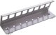 InLine® Keystone SNAP-In Metall-Modulhalter, 8-fach für Hutschiene