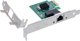 InLine® Gigabit Netzwerkkarte, 1x RJ45 1Gb/s, PCIe x1, low profile Slotblech