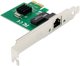 InLine® Gigabit Netzwerkkarte, 1x RJ45 1Gb/s, PCIe x1, low profile Slotblech