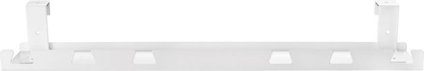 InLine InLine® Cable guide/shelf for under-table mounting, white