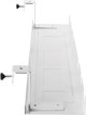 InLine InLine® Cable guide/shelf for under-table mounting, white