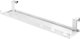 InLine InLine® Cable guide/shelf for under-table mounting, white