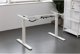 InLine InLine® Cable guide/shelf for under-table mounting, white
