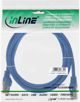 InLine Καλώδιο Δικτύου Patchcord F/UTP Cat.5e, 1.5m, Μπλε (71514B)