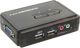InLine® KVM Switch, 2-fach, USB, mit Audio - 60612I