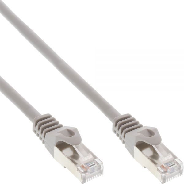 InLine RJ-45/RJ-45 SF/UTP kat.5e Szary 20m (72520)