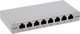 InLine InLine® Patch panel Cat.6A 0.5U 8-port, table/wall mounting, light grey, RAL7035