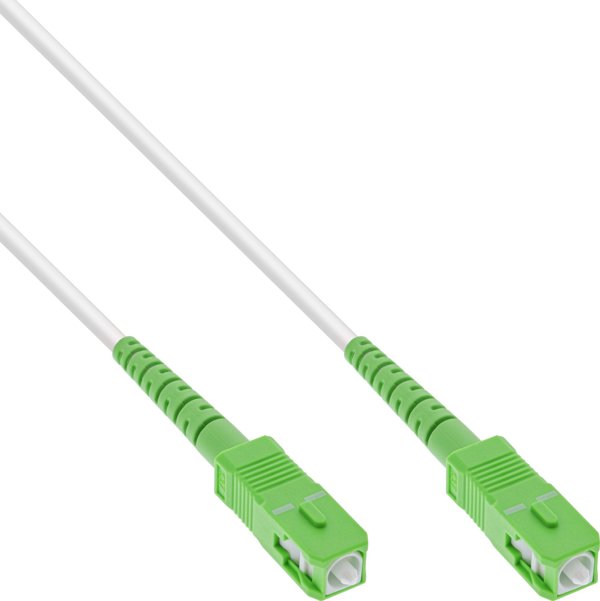 InLine Καλώδιο Οπτικής Ίνας Simplex FTTH, SC/APC σε SC/APC, OS2, 9/125µm, 30m