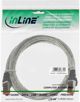 InLine Καλώδιο Δικτύου Patch Cat.6 S/FTP PiMF, Χάλκινο, Διαφανές, 1.5m - 76412T