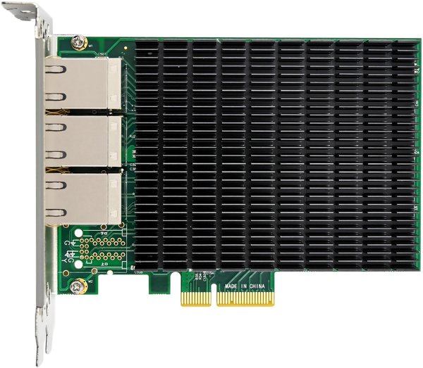 InLine® 6-fach Gigabit Netzwerkkarte, 6x RJ45 1 Gb/s, PCIe x4