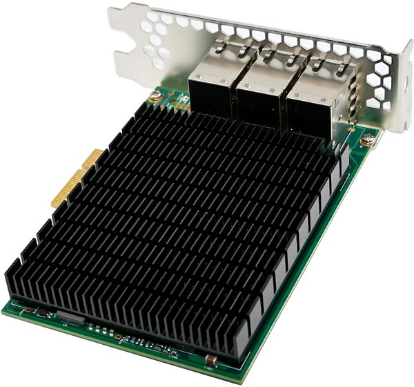 InLine® 6-fach Gigabit Netzwerkkarte, 6x RJ45 1 Gb/s, PCIe x4