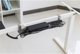 InLine InLine® Cable guide/shelf for under-table mounting, grey