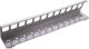InLine® Keystone SNAP-In Metall-Modulhalter, 12-fach für Hutschiene