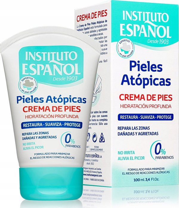INSTITUTO ESPANOL Kρέμα ποδιών Atopic 150ml για δέρμα ατοπικό