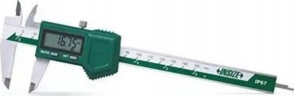 Insize Ψηφιακό Παχύμετρο 150mm IP67 3V με Λειτουργίες ABS/SQ