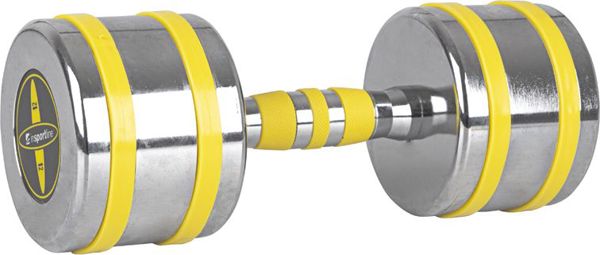 inSPORTline ‎Χειρολαβή Yellsteel χρωμιωμένη 1 x 12 kg