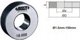 Insize PIERSCIEN WZORCOWY FI 50  INSIZE