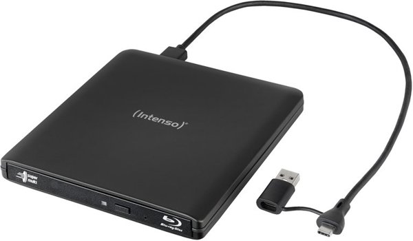 Intenso External Disc Drive Blu-Ray Brenner EOD 500BD