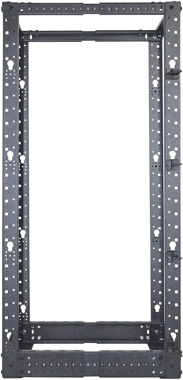 INTELLINET 48,3cm 19Zoll Laborgestell 26HE 4-Pfosten HxBxT 1296 x 515 x 559mm unmontiert schwarz