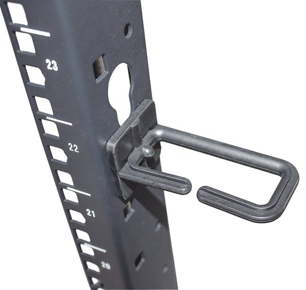 INTELLINET 48,3cm 19Zoll Laborgestell 26HE 4-Pfosten HxBxT 1296 x 515 x 559mm unmontiert schwarz