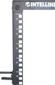 INTELLINET 48,3cm 19Zoll Laborgestell 26HE 4-Pfosten HxBxT 1296 x 515 x 559mm unmontiert schwarz